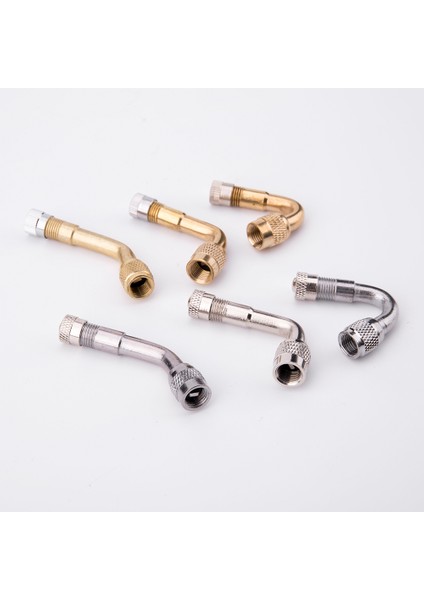 No.45 Tarzı Motosiklet Emme Valfı Pirinç Vana Metal Uzatma Çubuğu Şişirilebilir Genişletme Borusu Açı Altın ve Gümüş (Yurt Dışından) modelleri