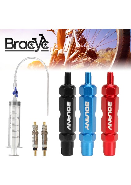 Kırmızı Stil Bisiklet Vana Anahtarı Çok Fonksiyonlu Bisiklet Lastik Nozül Sökme Aracı Mtb Tekerlek Çekirdek Somun Çıkarıcı Anahtar Schrader Presta Için (Yurt Dışından)