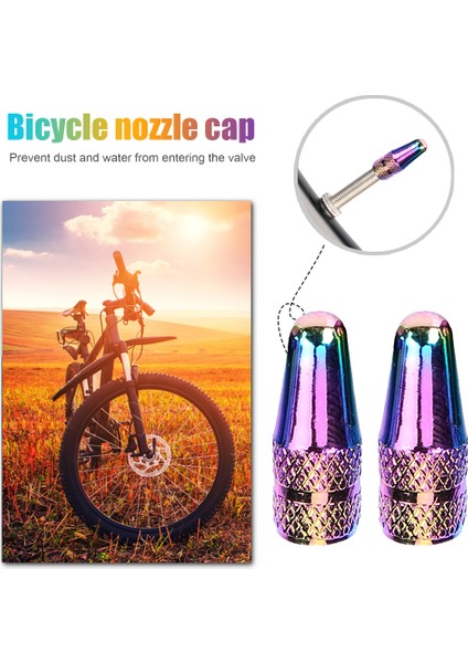Bir Stil 2 Adet Bisiklet Valf Kapak Toz Geçirmez Presta Valf Lastik Jant Kapakları Mtb Yol Bisikleti Aksesuarları (Yurt Dışından) fiyatları