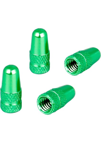 Yeşil 4 Adet Tarzı Deemount Lot Bisiklet Valf Kapağı Fv Nozül Presta Dişli Somun C Anodize Alüminyum Kapak Hafif Ağırlık Çok Renkli (Yurt Dışından)