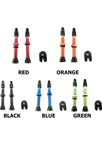 Mavi Stil Mtb Yol Dağ Bisikleti Tüp Lastik Lastik Için 1 Çift Alüminyum Alaşım Gövde Fransız Presta Valf + Aracı (Yurt Dışından) indirimleri