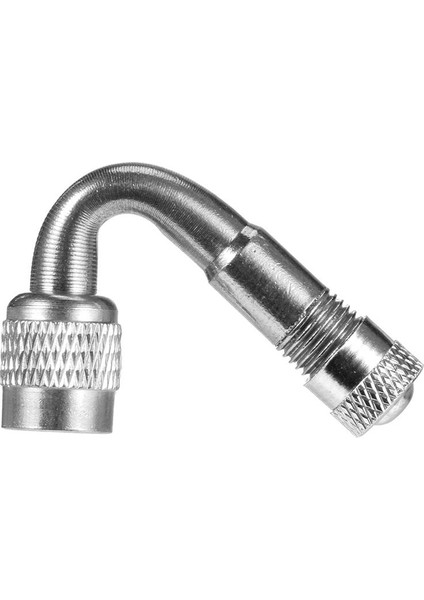 45 Derece Gümüş Tarzı Araba Için Pirinç Hava Lastik Valfi Schrader Valf Gövdesi ve Uzatma Adaptörü (Yurt Dışından)