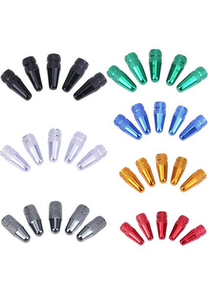 Siyah Stil 5 Adet Alüminyum Alaşım Bisiklet Presta Valf Kapakları Bisiklet Aksesuarı Yüksek Basınçlı Tırnaklı Lastik Valf Toz Kapağı Bisiklet Aksesuarları Için (Yurt Dışından) modelleri