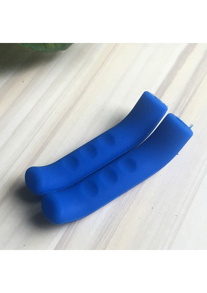 Mavi Stil Yeni Çift Silikon Bisiklet Kolu Korumaları Kaydırmaz Bisiklet Fren Kolu Kılıfı Mtb Bisiklet Bisiklet Silikon Fren Kapağı (Yurt Dışından)