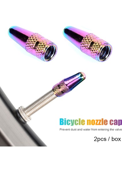 Bir Stil 2 Adet Bisiklet Valf Kapak Toz Geçirmez Presta Valf Lastik Jant Kapakları Mtb Yol Bisikleti Aksesuarları (Yurt Dışından) fırsatları