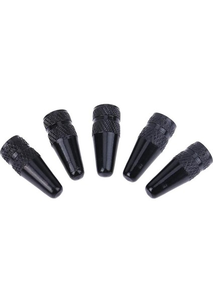 Siyah Stil 5 Adet Gökküşağı Renkli Bisiklet Lastik Valf Kapağı Alüminyum Yüksek Basınçlı Valf Kapakları Presta Bisiklet Lastik Şapka Bisiklet Aksesuarları (Yurt Dışından)
