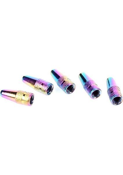 Siyah Stil 5 Adet Gökküşağı Renkli Bisiklet Lastik Valf Kapağı Alüminyum Yüksek Basınçlı Valf Kapakları Presta Bisiklet Lastik Şapka Bisiklet Aksesuarları (Yurt Dışından) fiyatları