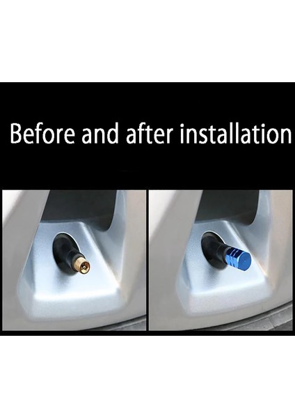 4pcaltın Stil 4 Adet Alüminyum Araç Lastik Valf Kapakları Altıgen Alaşım Vana Gövdesi Kapağı Hava Toz Kapağı Lastik Valf Kamyon Bisiklet Tekerlek Jant Valf Gövdesi Kapak (Yurt Dışından) fırsatları