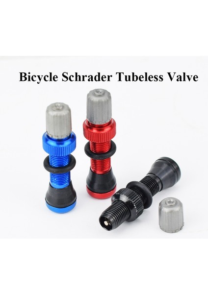 2 Adet Kırmızı Stil Dağ Bisikleti Jantı Için Tb Bisiklet Schrader Tüpüsüz Valf Lastik Tüpüsüz Lastik Lastik Bisiklet Aksesuarları (Yurt Dışından) modelleri