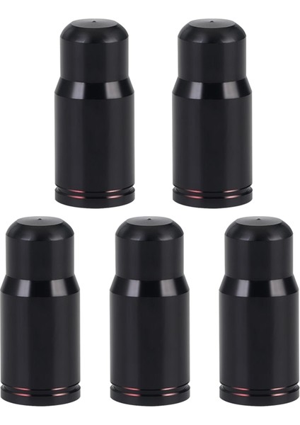 Siyah P Stili Valf Kapakları, Bisiklet Toz Kapakları-Schrader Presta Bisikletler Için Dağ Yol Bisikleti, Bisiklet Aksesuarları,5 Parça (Yurt Dışından)