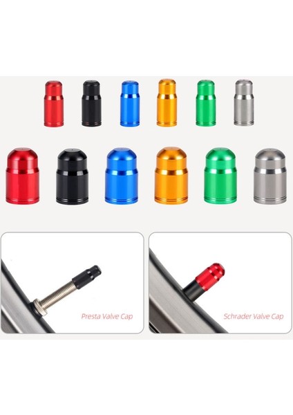 Siyah P Stili Valf Kapakları, Bisiklet Toz Kapakları-Schrader Presta Bisikletler Için Dağ Yol Bisikleti, Bisiklet Aksesuarları,5 Parça (Yurt Dışından) modelleri