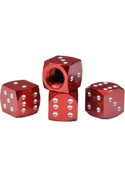 Kırmızı Stil Yüksek Kaliteli Tekerlek Valf Kapağı Lastik Hava Valfi Kapağı Araç Bagaj Dağ Yol Bisikleti Bisiklet Tekerlek Jant Aksesuarları (Yurt Dışından)