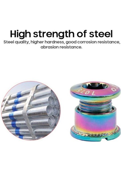 04 8.5mm Stili 5 Adet Mtb Bisiklet Zincir Vidası Pedal Takımı Parçaları Için Bisiklet Zincirli Tekerlek Civataları Alaşım Yol Bisikleti Vidalı - (Yurt Dışından) modelleri