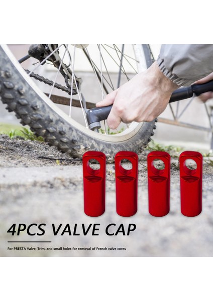 Mavi Stil 4 Adet Lastik Presta Valf Kapağı Tekerlek Alüminyum Alaşım Valf Toz Kapakları Koruyucu Bisiklet Taşınabilir Toz Geçirmez Bisiklet Parçası (Yurt Dışından) fiyatları
