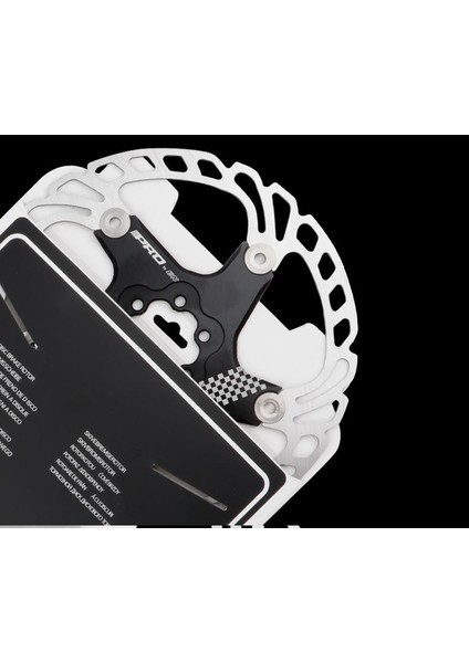 Siyah 140MM Tarzı Iııpro Bisiklet Disk Fren Rotoru Yüzen Kalınlaştırılmış Anodize Hızlı Soğutma Ultra Hafif Disk (Yurt Dışından)