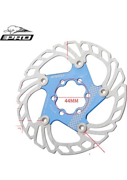 Siyah 140MM Tarzı Iııpro Bisiklet Disk Fren Rotoru Yüzen Kalınlaştırılmış Anodize Hızlı Soğutma Ultra Hafif Disk (Yurt Dışından) modelleri