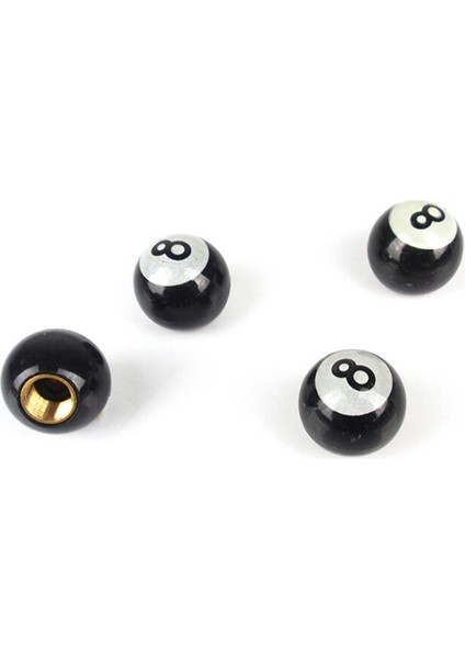 Yüksek Kaliteli Evrensel Otomobil Kamyon Bisiklet Bilardo Havuz 8 Top Lastik Lastik Hava Valf Kapağı Tekerlek Jantları (Yurt Dışından) fırsatları