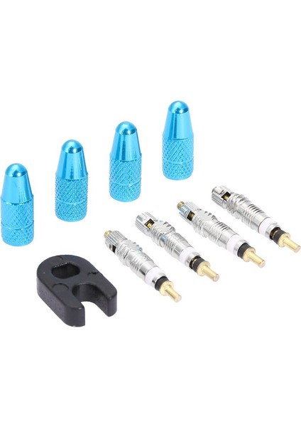 Siyah Stil Bisiklet Tamir Aracı Yedek Vana Sapı Kapakları + Vana Çekirdekleri + Anahtar Aracı Bisiklet Vana Çekirdek Kiti Bisiklet Aksesuarları (Yurt Dışından) modelleri