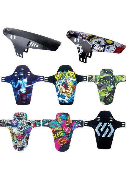 Logo Stili Chooee Bisiklet Çamurluk Ön Arka Mtb Mudguard Dağ Bisikleti Yol Bisikleti Çamurluk (Yurt Dışından) fiyatları
