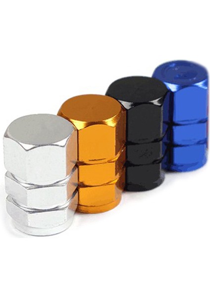 No.4 Tarzı 4 Adet Bisiklet Hava Valfı Kapakları Lastik Tekerlek Jantları Valf Tozu Örtüsü Bisiklet Alüminyum Hırsızlık Önleyici Valf Kapakları (Yurt Dışından) fiyatları