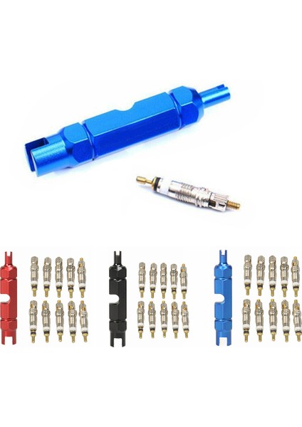 Kırmızı Stil Tüp Yol Bisikleti Için Presta Stil Lastik Vana Çekirdeği Alüminyum Alaşımlı Yedek Parça (Yurt Dışından) modelleri