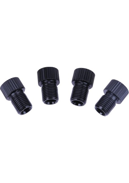Siyah Stil 4 Adet Alüminyum Bisiklet Bisiklet Valfı Presta'dan Schrader'a Dönüştürücü Araba Valf Adaptörü Bisiklet Bisiklet Tüp Pompası Hava Kompresörü Araçları (Yurt Dışından)