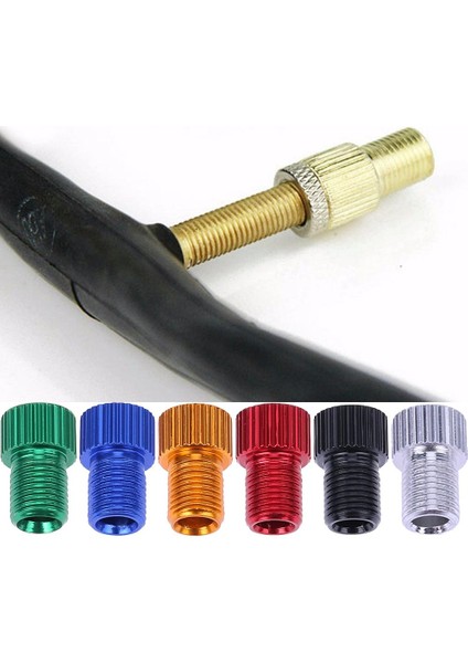 Siyah Stil 4 Adet Alüminyum Bisiklet Bisiklet Valfı Presta'dan Schrader'a Dönüştürücü Araba Valf Adaptörü Bisiklet Bisiklet Tüp Pompası Hava Kompresörü Araçları (Yurt Dışından) fiyatları