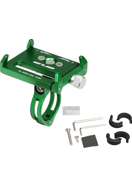 Araç Stili ile Yeşil Gub Cep Telefonu Tutucu Montaj Alüminyum Braketi Akıllı Telefon Mtb Bisiklet Motosiklet Samsung Huawei Xiaomi iPhone Scooter 22.2 Için (Yurt Dışından)