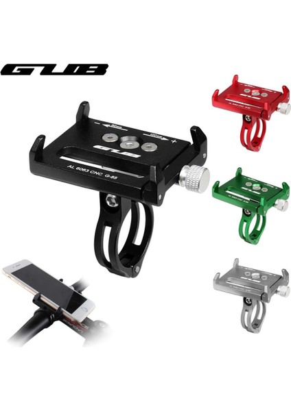 Araç Stili ile Yeşil Gub Cep Telefonu Tutucu Montaj Alüminyum Braketi Akıllı Telefon Mtb Bisiklet Motosiklet Samsung Huawei Xiaomi iPhone Scooter 22.2 Için (Yurt Dışından) modelleri