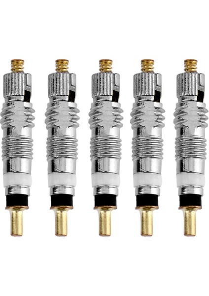 5 Adet Tarzı Bisiklet Aksesuarları Için Çıkarılabilir Presta Vana Çekirdeği - Bisiklet Mtb Yol Bisikleti Lastiği Için Kolay Kurulum ve Yedek Parça (Yurt Dışından)