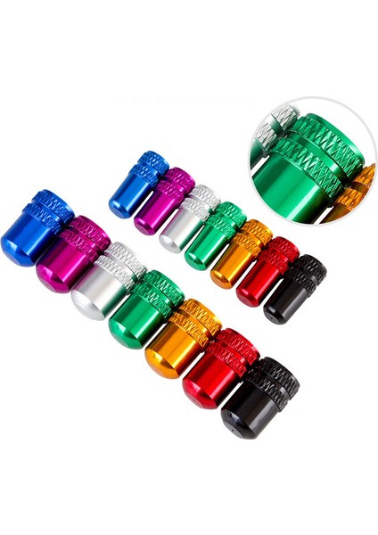 Altın Schrader Vana Stili 5 Adet Mtb Dağ Bisikleti Alüminyum Alaşımlı Toz Geçirmez Bisiklet Valf Kapağı Lastik Hava Kapakı Valfler Kapak Bisiklet Aksesuarı Toz Kapağı (Yurt Dışından) modelleri