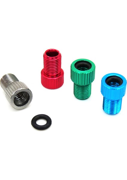 4 Adet Kraliyet Mavi Tarzı 4 Adet Bisiklet Vana Dönüştürücü Presta'dan Schrader Vana Adaptörü Pompası Bağlantı Parçası Lastik Tüp Hava Nozulu Alüminyum Alaşım (Yurt Dışından) indirimleri