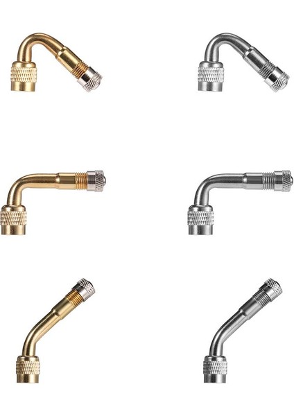 No.2 Tarzı Araç Kamyon Motosiklet Bisiklet Için Uzatmalı Adaptörlü Düzgün Hava Lastiği Valfi (Yurt Dışından) indirimleri