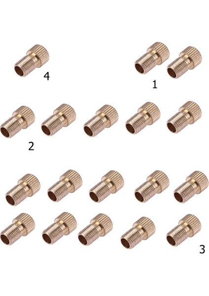 Turuncu Tarzı Hafif Bisiklet Hava Vana Adaptörü - Presta'dan Schrader'a Dönüştürmek Için Lastik Valf Adaptörü (Yurt Dışından) indirimleri