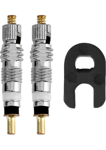 2 Adet Tarzı Fransız Presta Bisiklet Lastik Valf Çekirdeği Bisiklet Anahtarı Aksesuarları Bisiklet Lastik Tamir Aracı Valf Çekirdeği Çıkarma Aracı (Yurt Dışından)