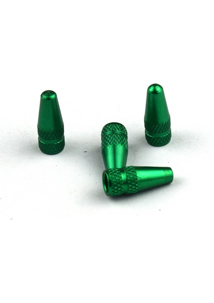 4 Adet Yeşil Stil Alüminyum Alaşım Bisiklet Lastik Valf Kapağı Bisiklet Kılıfı Koruyucu Yol Mtb Fransız Lastik Toz Geçirmez Bisiklet Presta Valf Aksesuarları (Yurt Dışından)