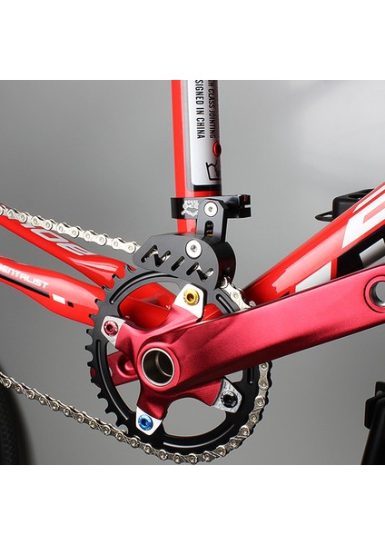 Kırmızı Stil Muqzı Bisiklet Zincir Kılavuzu Tek Krank Takma Tipi Ayarlanabilir Mtb Sabit Dağ Gravel 1x Için Amaca Uygun (Yurt Dışından) indirimleri