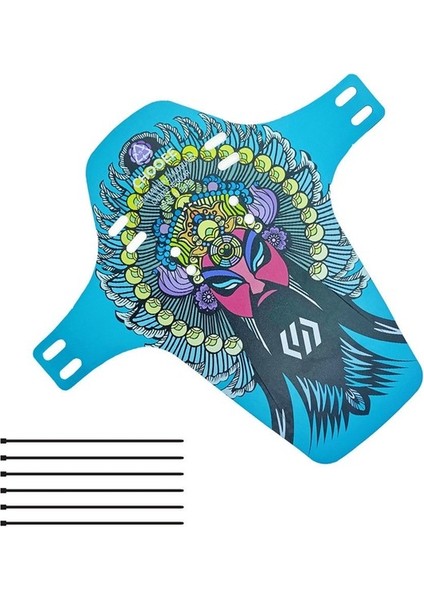 Bir Stil Kablo Bağlarıyla Ultra Ince Bisiklet Çamurluk Mtb Çamurluk Bisiklet Ön Çamurluk Bisiklet Ön Çamurluk Kalınlığı Bisiklet Aksesuarları (Yurt Dışından)