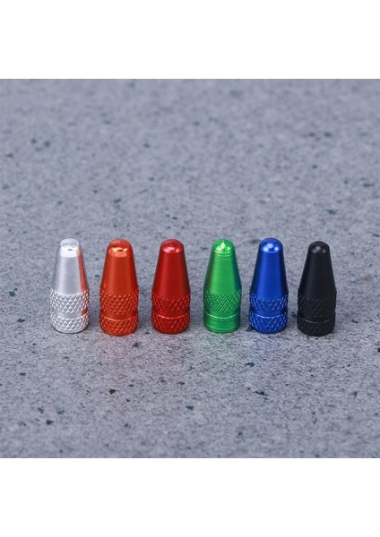 Kırmızı 6 Adet Tarzı Mtb Yol Bisikleti Dağ Bisikleti Lastik Hava Valfı Kapakları - 6 Adet (Yurt Dışından) modelleri