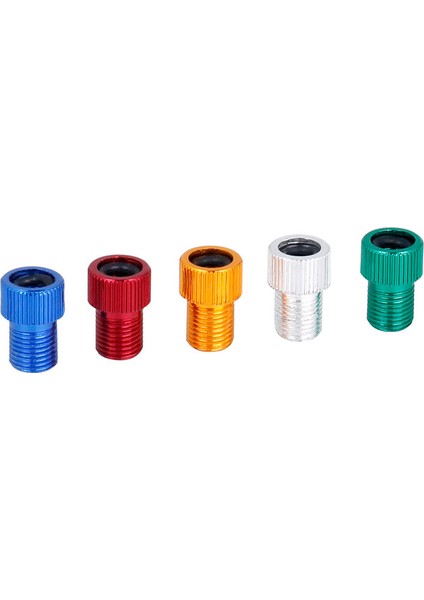 Yeşil 4 Adet Tarzı Bisiklet Anodize Alaşımlı Bisiklet Valf Adaptörü Presta'dan Schrader'a Dönüşüm Fv Av Nozül Dönüştürücü Pedal Çevirici (Yurt Dışından)