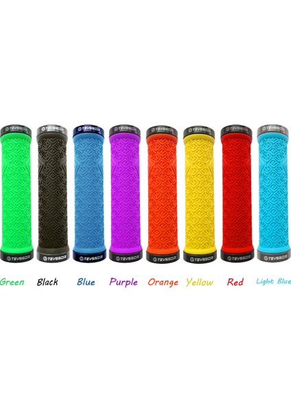 Mor Tarzı Teyssor Dağ Bisikleti Tutmaçları,mtb ve Dağ Inişi Için Çift Kilitli Bisiklet Direksiyon Tutmaçları (Yurt Dışından) indirimleri