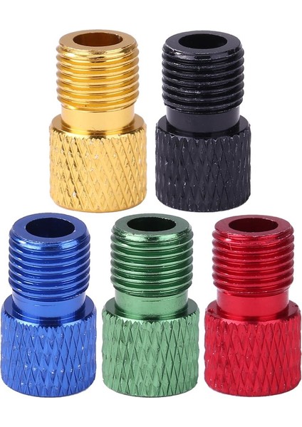 Altın Tarzı 1 Adet Mtb Bisiklet Pompası Valf Dönüştürücü Sabit Dişli Alüminyum Alaşım Bisiklet Presta'dan Schrader Vana Adaptörü Bisiklet Lastik Tüp Araçları (Yurt Dışından) fırsatları