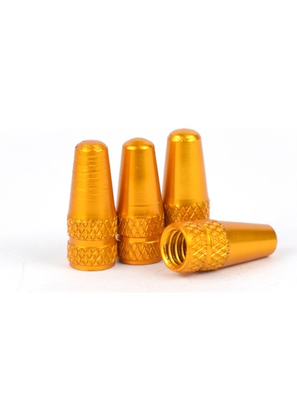 Altın Tarzı Alüminyum Alaşımlı Bisiklet Lastiği Presta Valf Kapak Koruyucu Mtb Yol Bisikleti Toz Geçirmez Presta Valf (Yurt Dışından)
