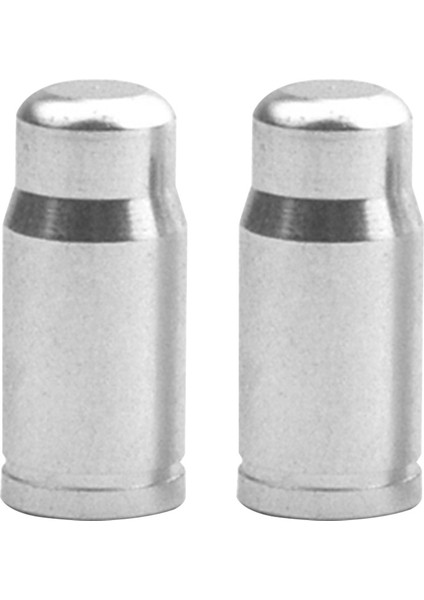 Gümüş Tarzı Presta Lastik Valf Kapakları Mtb Yol Bisikleti Alüminyum Alaşımlı Lastik Valf Toz Kapağı Bisiklet Taşınabilir Toz Geçirmez Bisiklet Parçaları (Yurt Dışından)