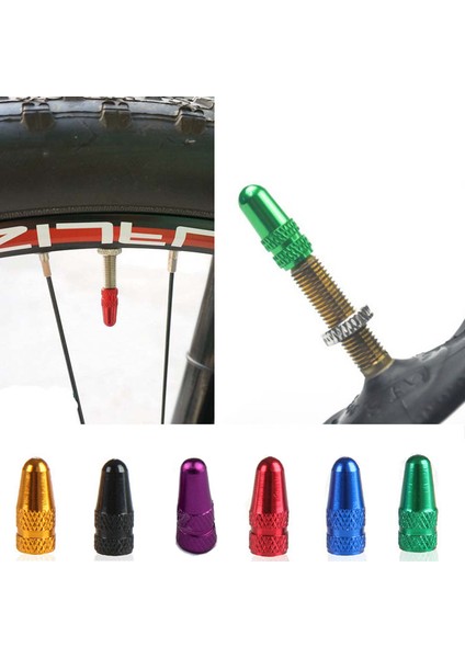 Mor Tarzı 1 Adet Bisiklet Presta Valf Kapağı Mtb Bisiklet Aksesuarları Alüminyum Alaşımlı Toz Kapak Dağ Bisikleti Fransa Tipi Tüp Valfi Toz Kapağı (Yurt Dışından) fiyatları