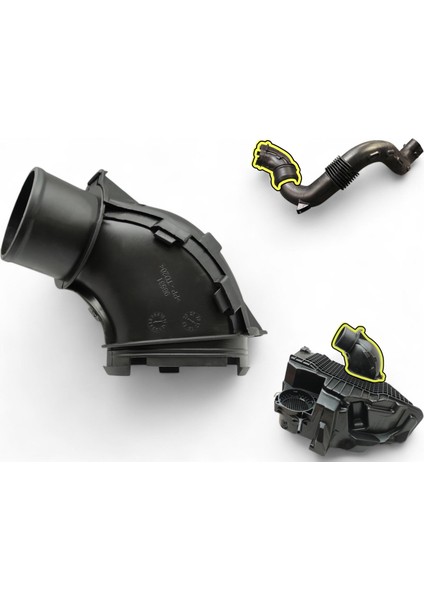 Renault 1.5 Hava Filtre Kutusu Çıkış Borusu - Renault Clio 4 Captur Duster Lodgy Sandero Logan 165001258R