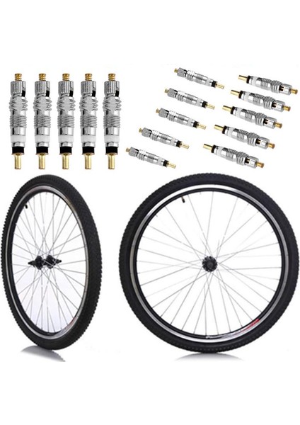 5 Adet Tarzı Vana Çekirdek Değiştirme Presta'dan Schrader'a Frenli Hava Pompası Bisiklet Mtb Yol Bisikleti Vana ve Çıkarma Aracı Bisiklet Aksesuarları (Yurt Dışından) fırsatları