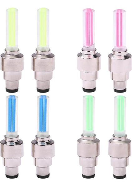 Mavi Stil Mtb Bisiklet Tekerlek Lastik Valf Kapakları Parlayan Çubuk Işık Dağ Bisikleti Bisiklet Lastik LED Neon Lamba Bisiklet Parçaları (Yurt Dışından) modelleri