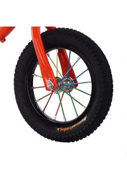 Steelrim Renkli Stil Jaycreer 1 Adet Paket 12 Inç Rulman ve Mil Ile Şişirilebilir Konuşlu Tekerlekler - Çocuk Denge Bisikletleri Için (Yurt Dışından)