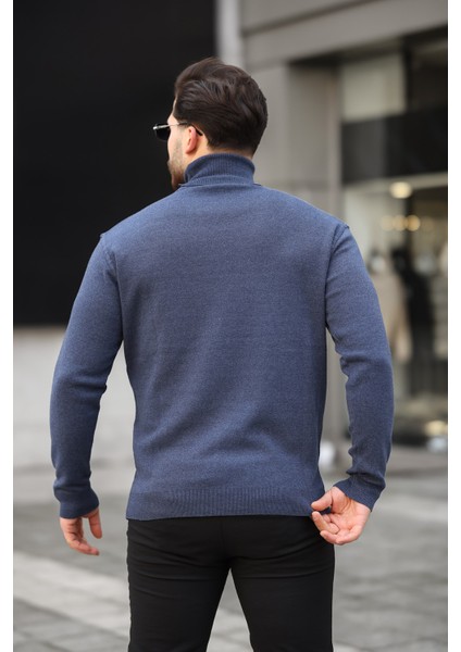 Erkek Tam Balıkçı Yaka Triko Kazak fırsatları